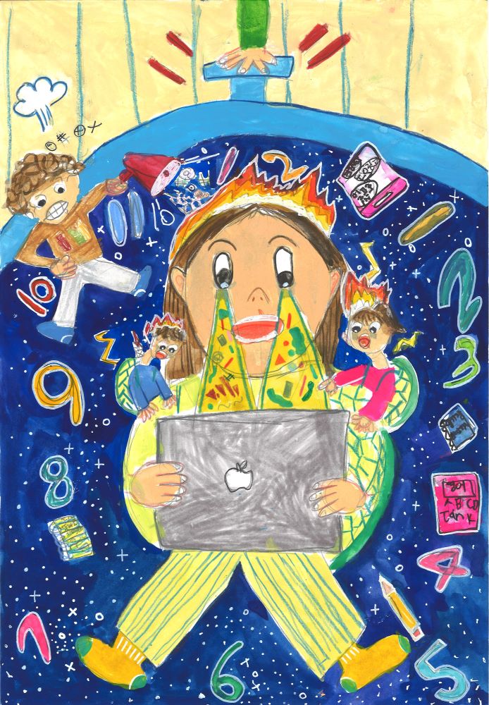 [그리기 저학년 부문_장려] 거북이 로딩중 이미지