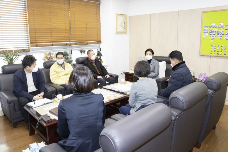 서울 은평 자율방범연합대 신임대장 면담