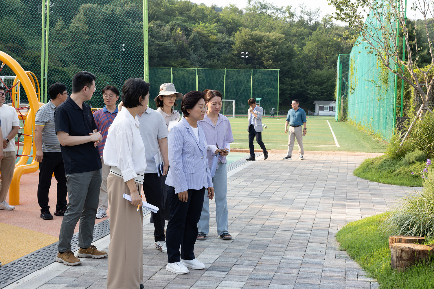 증산체육공원 현장방문 이미지