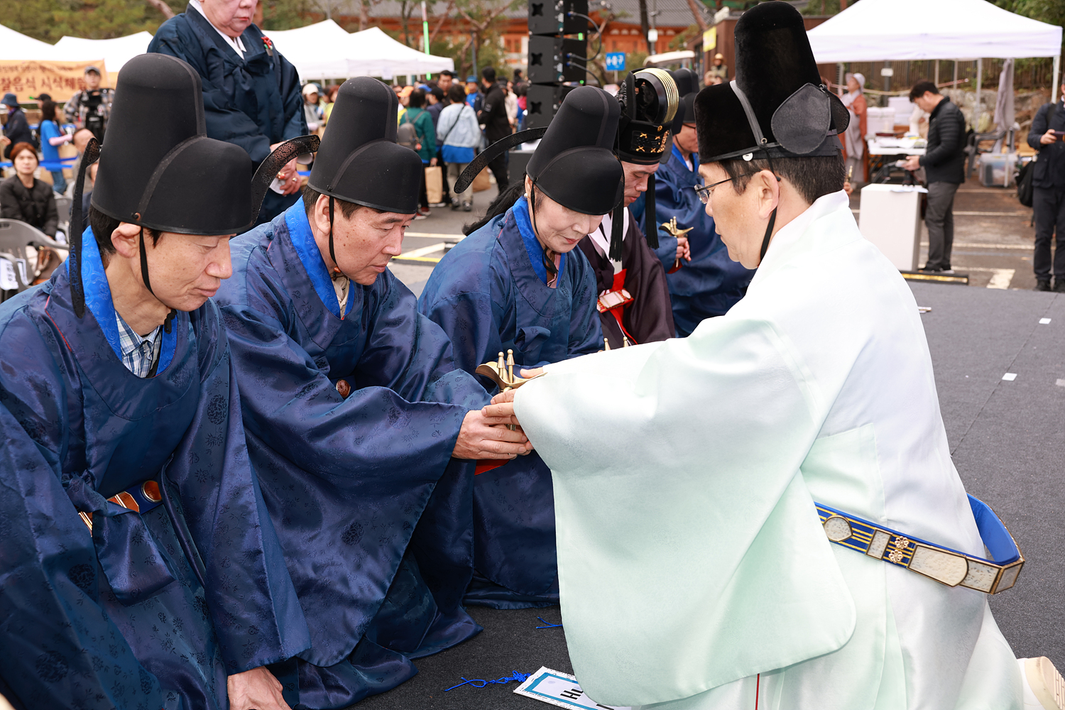 세종대왕 사가독서 6학사 궁중헌다례 이미지