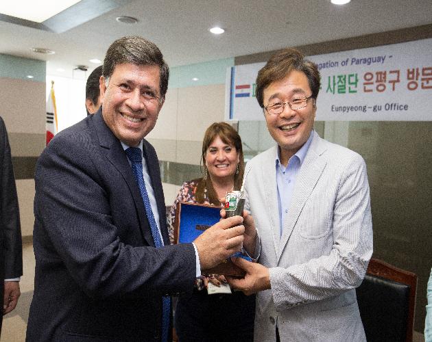 파라과이 대사 및 주지사 등 사절단 면담 이미지