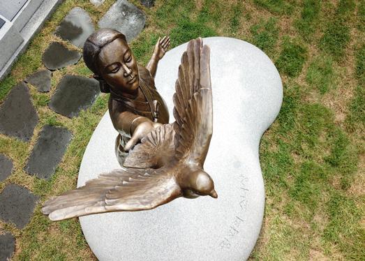 은평 평화의 소녀상 제막식 이미지