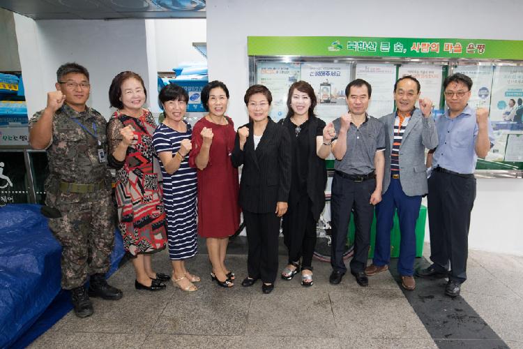 향토예비군 불광1동대 작계훈련 격려 이미지